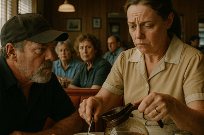 When the Diner Walls Remember the Night Before: How a Shaking Coffee Pot, a Closed Back Door, and One Fierce Argument Forced a Small-Town Woman to Face Her Fear