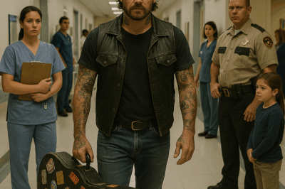 How a Rough-Edged Highway Guitarist Walked Into a Children’s Hospital, Started an Argument in the Lobby, and Ended Up Playing the One Song a Little Girl Needed to Hear to Keep Fighting