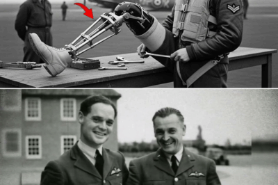 They Mocked the “Legless Pilot” as a Joke of the Skies, Until His Twin Metal Legs Gripped the Rudder Pedals and He Sent Twenty-One Enemy Fighters Spiraling Down in Flames
