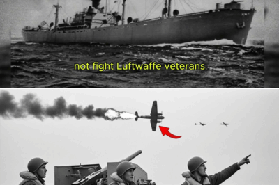 They Said a Rusty Liberty Ship Would Last Five Minutes Against 23 Bombers — but One Stubborn Captain, a Hidden Cargo of 19 Desperate Refugees and a Rookie Gun Crew Turned the North Atlantic into a Miracle No One Could Explain