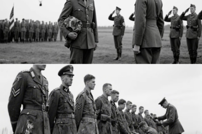 “The Day Two U.S. Colonels Saluted Three Hundred Surrendering Paratroopers: The Forgotten 1944 Stand-Still Moment That Silenced a Battlefield and Redefined Honor Between Enemies”