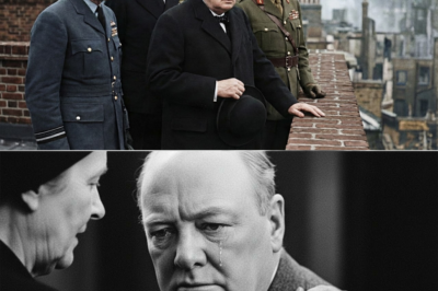 “The Night Churchill Looked Across Burning London and Whispered the Words That Told His Staff Britain Would Endure the Blitz — A Moment That Changed the War’s Direction Forever”