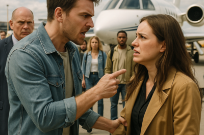 “She Thought the Worst Moment of Her Life Was Being Mocked by Her Ex at a Crowded Airport—Until a Luxurious Eighty-Million-Dollar Jet Arrived and Turned a Public Humiliation Into a Stunning, Unforgettable Twist That No One Saw Coming”