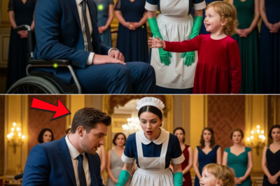 The Paralyzed Millionaire Everyone Ignored Until the Quiet Daughter of a Cleaning Woman Offered Him a Dance That Would Change Both Their Lives in Ways No Fortune Could Ever Buy