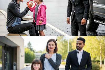 He Found His Long-Time Housemaid Sitting in the Storm With Her Little Daughter, and When He Asked Why She Was There Instead of Home, Her Quiet Confession Revealed a Truth That Changed His Heart Forever