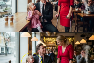 “Can I Sit Here for Just One Minute?” — The One-Legged Girl’s Whisper Stopped a Busy CEO Cold, and His Unexpected Words Changed Both Their Lives Forever