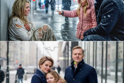 The Night a Single Dad CEO Stopped for a Freezing Homeless Girl Because His Little Daughter Begged Him, and the Unexpected Reunion Years Later That Changed His Life Forever