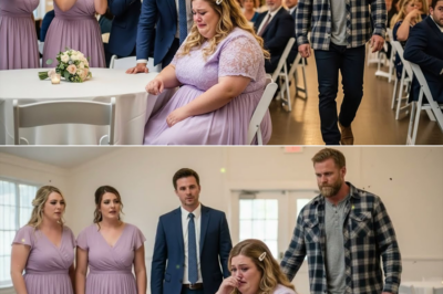 They Mocked the Plus-Size Bridesmaid Who Dared to Dance at Her Best Friend’s Wedding—Until a Single Dad Crossed the Room and Changed the Whole Night’s Story