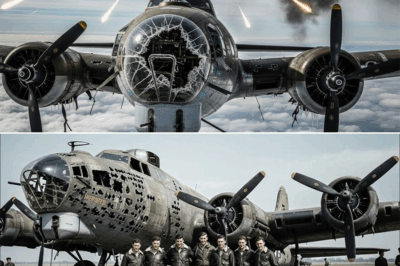 THEY SHREDDED HIS B-17 WITH 1,200 ROUNDS BUT HE STILL LANDED IT