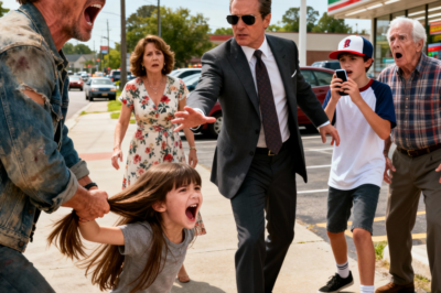 “A Little Girl’s Terrified Cry of ‘Help Me!’ Echoed Through the Street After a Mysterious Stranger Pulled Her Away—But When a Reclusive Millionaire Suddenly Stepped In, What He Did Next Unleashed Secrets, Suspicion, and a Stunning Twist No One Saw Coming”