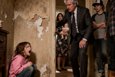 “A Terrified Little Girl Whispered ‘Please… Don’t Do That Again’ As She Trembled in the Corner—But When a Reclusive Millionaire Overheard Everything, His Next Move Uncovered Buried Secrets, Startling Lies, and a Shocking Truth That Turned the Entire Town Upside Down”