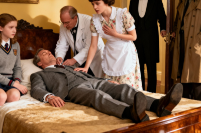 “A Wealthy Recluse Pretended to Be Unconscious Inside His Mansion, Only to Overhear His Loyal Maid Whisper a Stunning Secret That Shattered His Assumptions and Revealed a Hidden Truth He Never Imagined Could Exist Behind the Walls of His Home”