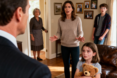 Little Girl’s Terrified Cry of “Don’t Push Him!” Echoed Across the House Moments Before Her Powerful CEO Father Uncovered a Hidden Sequence of Events That Exposed the Stepmom’s Startling Actions and Triggered a Shocking Chain of Revelations No One Expected