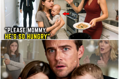 “Little Girl’s Desperate Cry Exposed a Secret—Why a Stepmother’s Strange Mealtime Rules, a Toddler’s Worryingly Thin Appearance, a Hidden Household Routine, and a Millionaire Father’s Unannounced Visit Sparked One of the Most Unsettling Domestic Mysteries Investigators Have Ever Confronted”