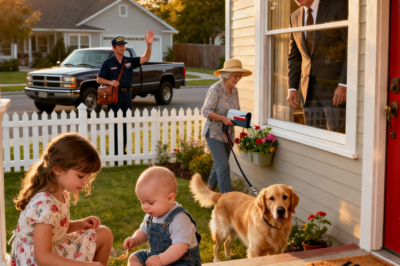 “The Strange Scene That Shocked a Passing Millionaire: Why a Little Girl and Her Baby Brother Were Spotted Eating From a Pet Bowl Through a Foggy Window—And How His Unexpected Knock Revealed a Far More Complicated, Heart-Stopping Truth Behind the Mysterious Moment”