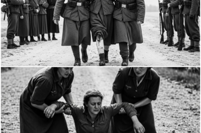She Could No Longer Walk — As German Female POWs Carried Their Collapsing Friend Across the Camp, British Medics Suddenly Rushed In, and What Happened Next Exposed a Hidden Human Story That Silenced Guards and Changed Everyone Watching Forever
