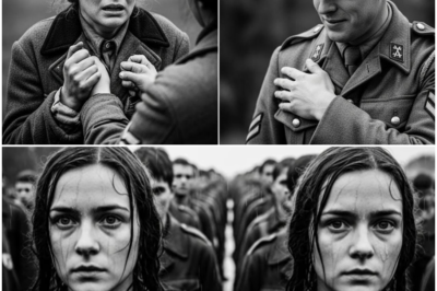 She Begged “Please, Don’t Separate Us” Through Tears — As German POWs Watched in Silence, a British Guard Made an Unexpected Choice That Defied Orders, Rewrote the Moment, and Left an Entire Camp of Hardened Prisoners Crying Quietly Together
