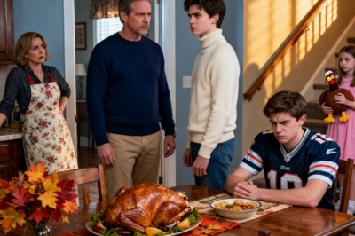 “‘Out of This House,’ My Father Ordered Coldly on Thanksgiving, Claiming I Was Never Truly Part of the Family—But Moments After I Stepped Into the Freezing Night, an Unexpected Discovery Exposed a Hidden Truth That Shattered Generations of Secrets and Rewrote Our Entire Legacy Forever”