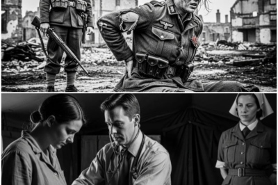 “It Hurts When I Sit,” She Whispered — German Female POWs Were Stunned When British Soldiers Heard the Painful Truth, Responded in an Unexpected Way, and Turned a Routine Camp Moment Into a Quiet Act of Humanity That Left Everyone Watching Deeply Shaken