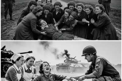 “She Could No Longer Stand: The Night German Captives Struggled to Carry Their Mysteriously Injured Companion Toward a Fading Lantern Light as Rushed Medical Teams Uncovered a Hidden Trail of Clues That Exposed a Dark, Unspoken Secret Buried Inside the Remote Wartime Camp”