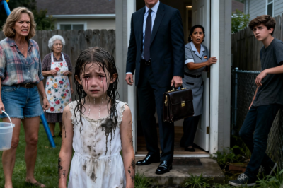 Little Girl Was Found Soaked in Filthy Water After a “Cleaning Lesson” Gone Wrong, and When Her CEO Father Unexpectedly Walked In and Saw What Her Stepmom Had Forced Her To Do, His Shock Unleashed a Chain of Revelations That Changed Their Family Forever