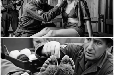 “They Expected Routine Questions—But When Officials Suddenly Ordered the German Women Prisoners to Show Their Feet, Confusion Erupted as a Hidden Medical Crisis, Secret Codes, Strange Marks, and a Stunned Officer’s Discovery Turned a Simple Inspection Into a Night No One Would Ever Forget”