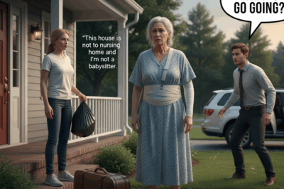 That afternoon, when I saw my suitcase thrown on the sidewalk with my underwear scattered among the garden stones, I felt the world stop. I still had the bandages on my chest. I could feel the gauze sticking to my skin with every breath.