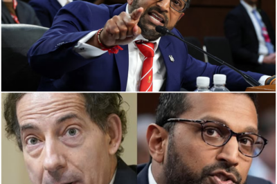 GRAND JURY DEMAND: Kash Patel Drops BOMBSHELL Claim Against Rep. Jamie Raskin Over Suspicious $30M Net Worth Surge