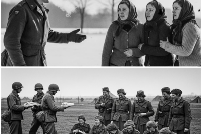 “We Haven’t Eaten In A Week,” The Female German Prisoners Whispered Through Tears, But When American Soldiers Opened Their Supply Crates At Midnight, What They Poured Into Shaking Hands Exposed An Act Of Compassion Command Still Tried Desperately To Hide