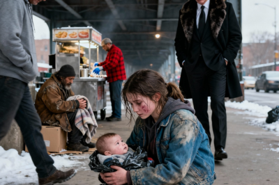 “Frozen Beneath a Silent Overpass, a Determined Girl Wrapped Her Baby Brother in Trash Bags to Keep Him Alive Until an Unexpected Millionaire Emerged From the Winter Darkness and Set Off a Chain of Events No One in the City Could Explain”