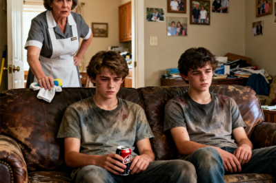 The Millionaire’s Twin Sons Were Getting Worse Every Single Day—Doctors, Tutors And Therapists All Failed, But When The Quiet Cleaning Lady Whispered One Simple Request In The Locked Nursery, What The Hidden Cameras Later Revealed Shattered The Family’s Perfect Image Overnight