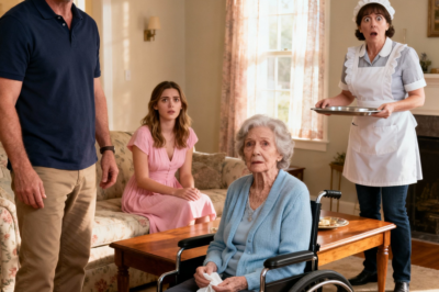 When The Millionaire Pretended to Vanish and Left His “Sick, Helpless Mother” Alone With His Glamorous Fiancée, He Thought He Was Testing Her Heart – But the Housemaid Who Found the Hidden Microphones Turned His Cruel Game Upside Down in Seconds