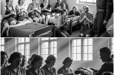 “Sleep Without Your Clothes,” The British Soldier Ordered The Terrified German Women Prisoners, But When Their Nightmares From Other Camps Exploded Into Panic, The Real Reason For The Rule — And Who Finally Changed It — Shocked Everyone On Both Sides Of The Wire